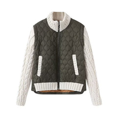 Spring New Women's Quilted Cotton Jacket
