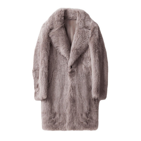 Men's Imitation Fur Coat
