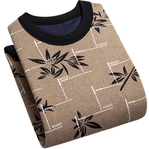 Sweater Men Winter Thin Fce O-ne Thermal Men Clothes