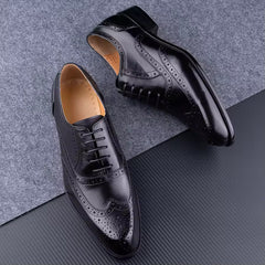 Men's Fashion Purple Wedding Party Shoes