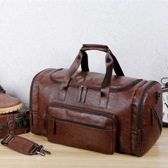 Large Capacity Men's PU Leather Bag