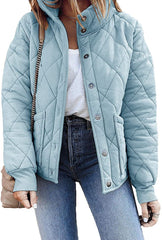 Women's Quilted Jacket Long Sleeve