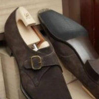 Spring And Autumn New Men's Buckle Shoes