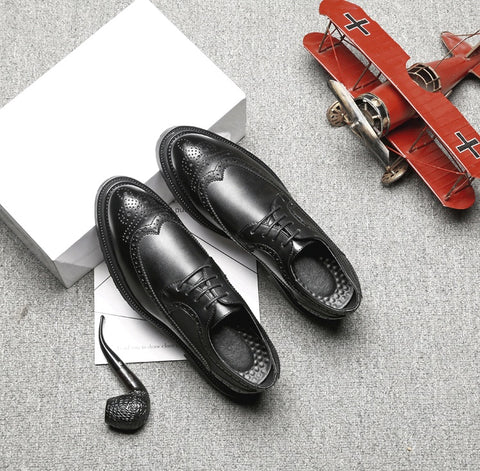 British leather shoes men's formal shoes