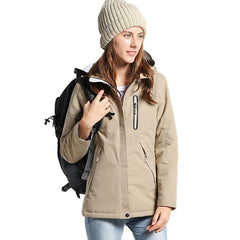 Men Women Winter Thick USB Heating Cotton Jacket