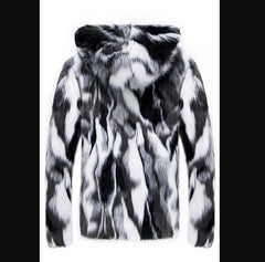 velvet cotton Fur coat