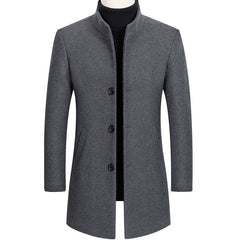 medium length wool coat