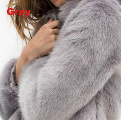 Women fur coat