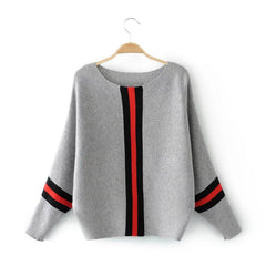 New vertical loose pullover sweater