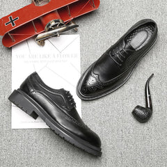 British leather shoes men's formal shoes