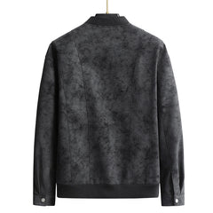 Men's Casual Loose Suede Jacket