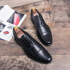 Dress Retro Oxford Leather Shoes