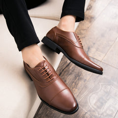 Dress Retro Oxford Leather Shoes