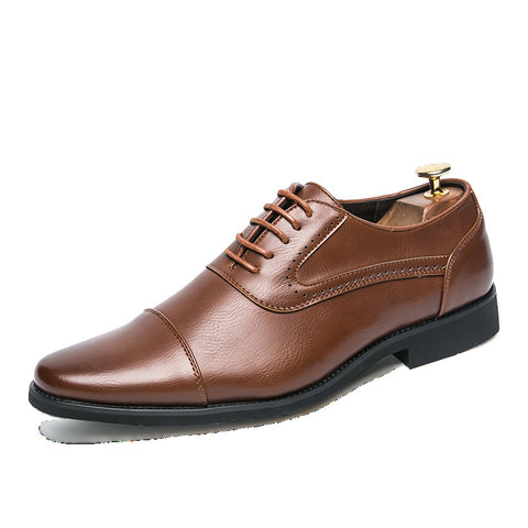 Dress Retro Oxford Leather Shoes