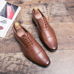Dress Retro Oxford Leather Shoes