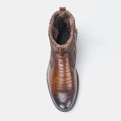 Men Winter Warm Leather Shoes