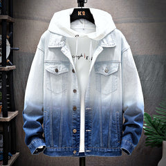 Men's Denim Jacket Loose Jacket