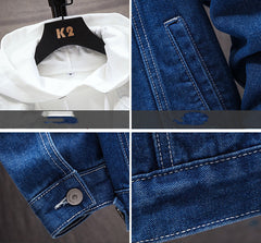 Men's Denim Jacket Loose Jacket