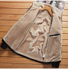 MenLeather Jacket Large Size