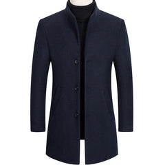 medium length wool coat