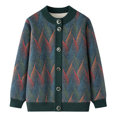 Female Fleece-lined Thick Warm Sweater