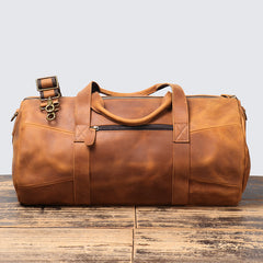 Men's Genuine Leather Travel Bag