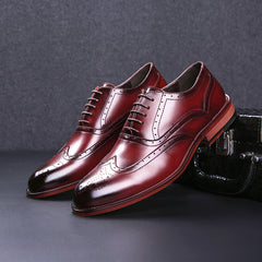 Carved brogue Men's Shoes