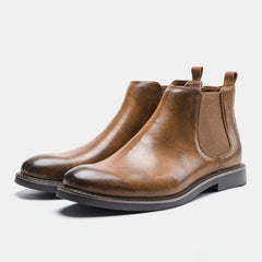 Men Boots Waterproof Leather Shoes