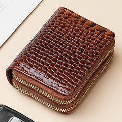 Large Capacity Card Sleeve Zipper Coin Purse For Women