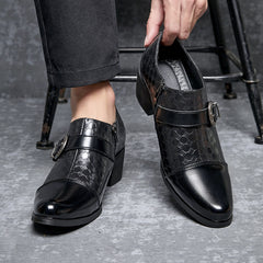 New Cuban Leather Shoes For Men