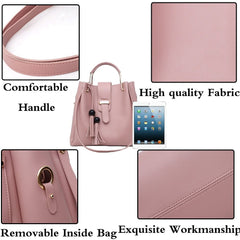 Women Purse And Handbag 3Pcs Bag Set