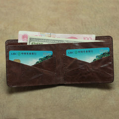 Simple Retro Vintage Leather Wallet
