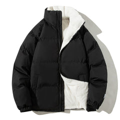 Fashion Winter Warm Plush Thickened Jacket