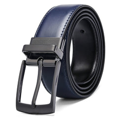 Rotating pin buckle belt
