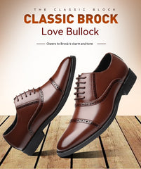 British Casual Business Leather Shoes Men