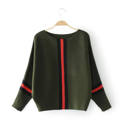 New vertical loose pullover sweater