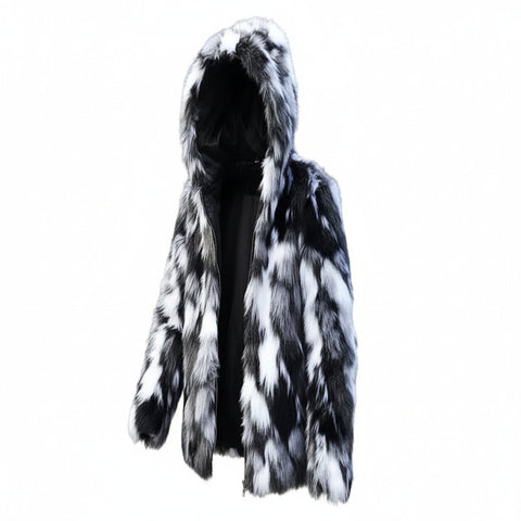 velvet cotton Fur coat