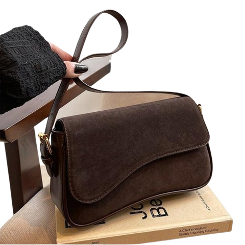 Retro Matte Shoulder Bag For Women