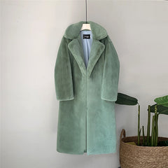Faux Fur Men Coat