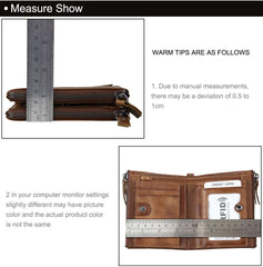 Men's leather wallet