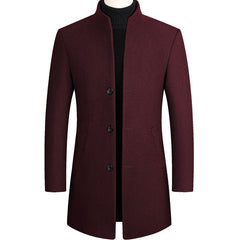 medium length wool coat