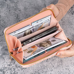 Women's Long Zipper Multi-functional Wallet