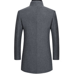 medium length wool coat