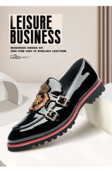 Men's Breathable Business Leather Shoes