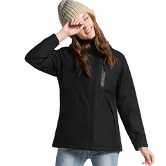 Men Women Winter Thick USB Heating Cotton Jacket