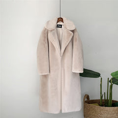 Faux Fur Men Coat