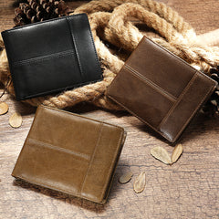 men's wallet genuine leather purse