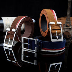 Fashion Alloy Pin Buckle Casual Belt