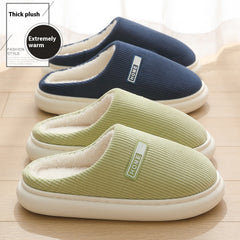 Home Indoor Non-slip Cotton Slippers