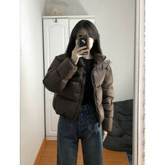 Women's Short Puffer Down Jacket Coats